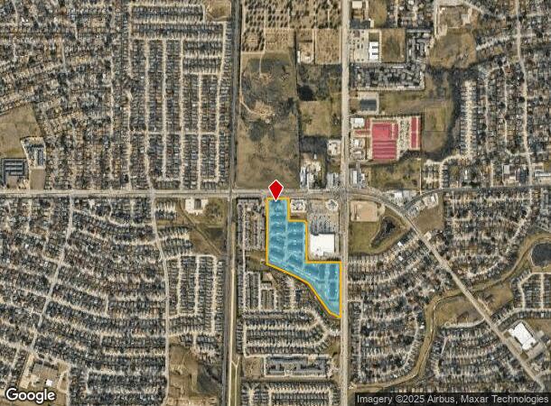 7901 Chandra Ln, Fort Worth, TX Parcel Map