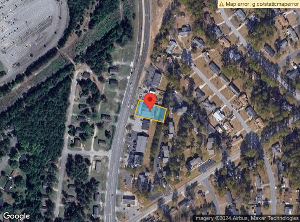  724 N Reilly Rd, Fayetteville, NC Parcel Map