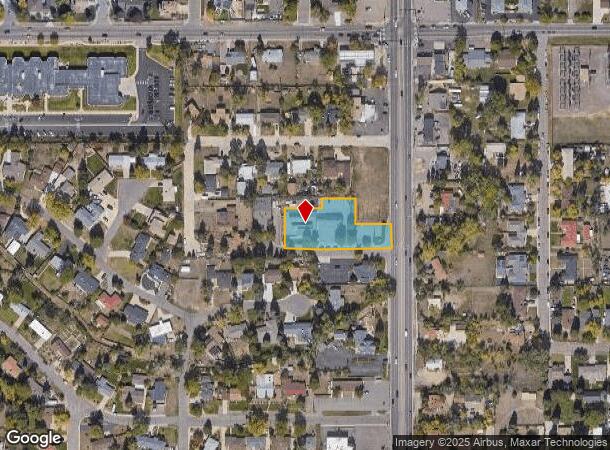  1805 Kipling St, Lakewood, CO Parcel Map