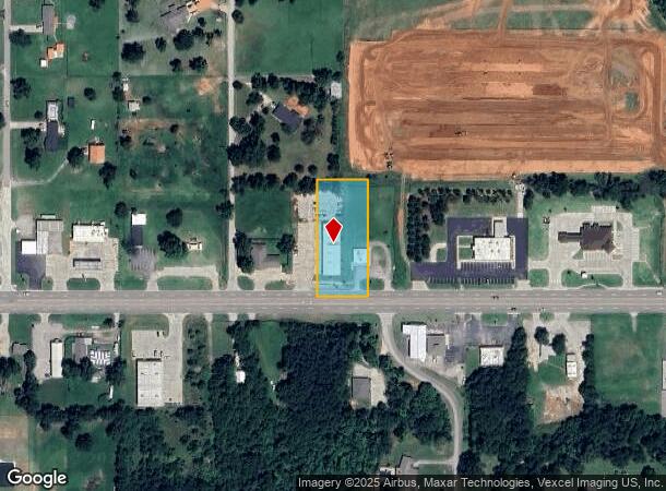 5215 E Highway 37, Tuttle, OK Parcel Map