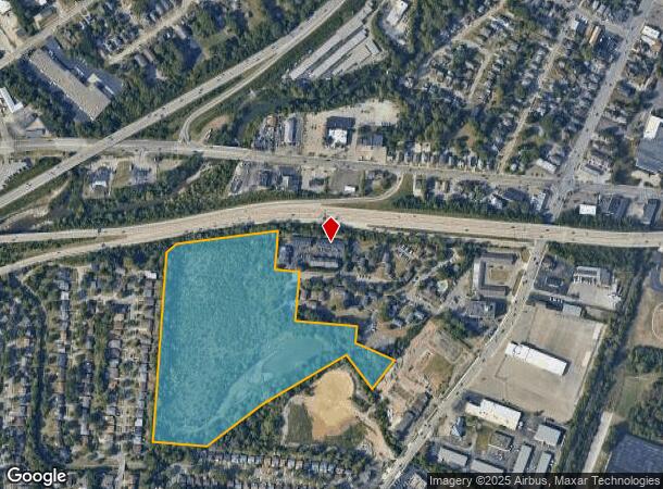 1921 Chaucer Dr, Cincinnati, OH Parcel Map