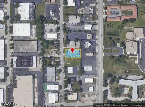  867 N Addison Ave, Elmhurst, IL Parcel Map