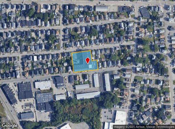 120 Webster St, Pawtucket, RI Parcel Map