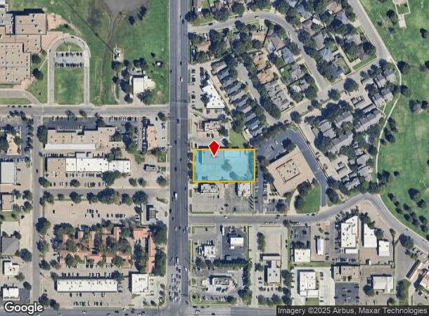 7819 Slide Rd, Lubbock, TX Parcel Map