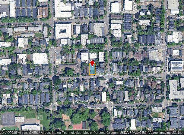  2521 Nw Savier St, Portland, OR Parcel Map