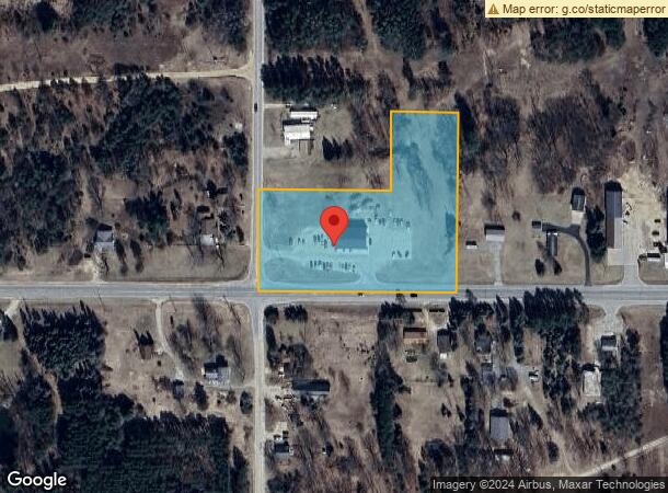  22964 Us Highway 10, Reed City, MI Parcel Map