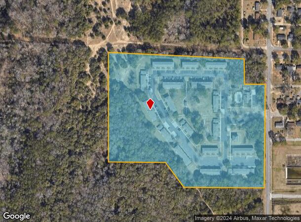  525 Don Cutler Sr Dr, Albany, GA Parcel Map