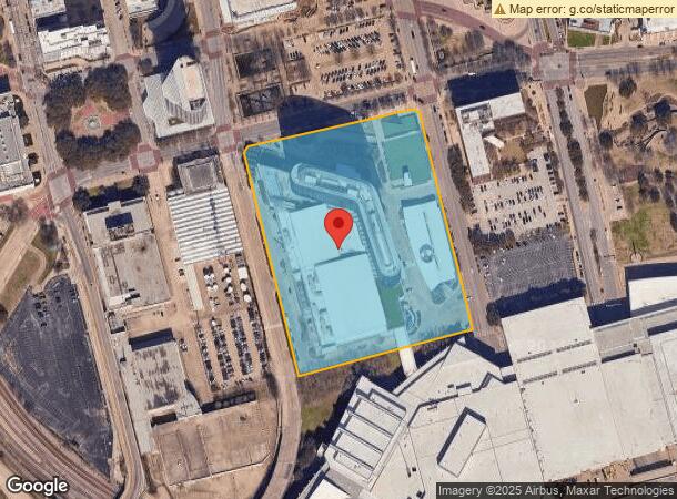  555 S Lamar St, Dallas, TX Parcel Map