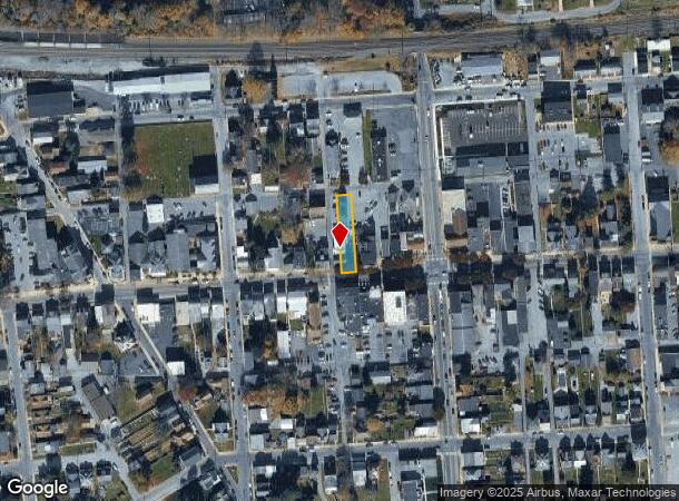  16 W Main St, Hummelstown, PA Parcel Map