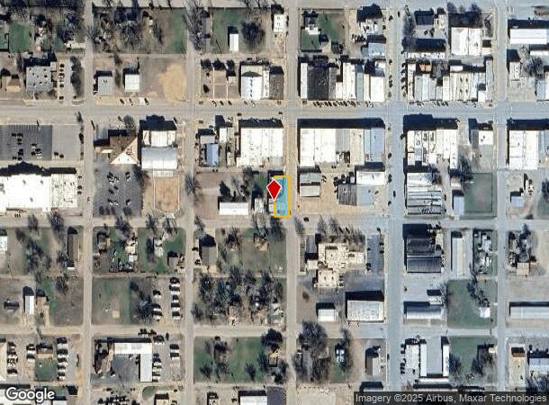  120 S Prouty Ave, Watonga, OK Parcel Map