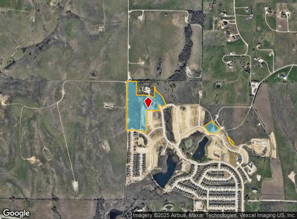 1997 Eagle Wolf Dr, Ponder, TX Parcel Map