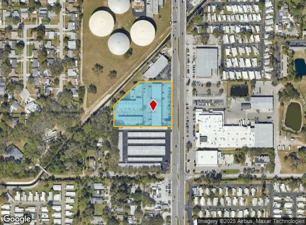  5980 66Th St N, Saint Petersburg, FL Parcel Map
