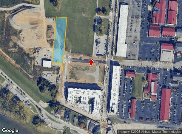  214 Center St, Clarksville, IN Parcel Map