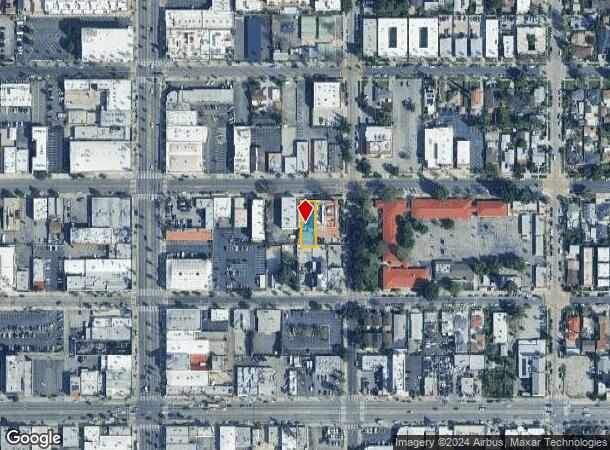  14412 Hamlin St, Van Nuys, CA Parcel Map