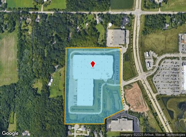 W160s6471 Commerce Dr, Muskego, WI Parcel Map