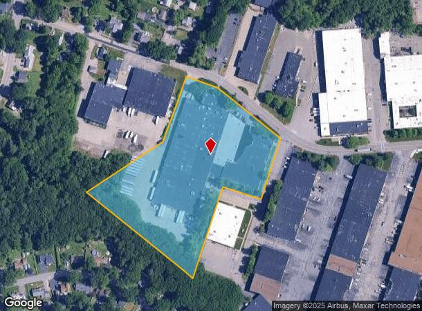  28 Sword St, Auburn, MA Parcel Map