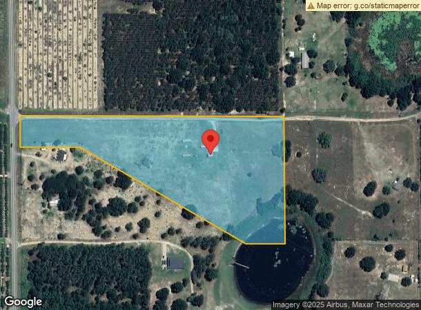  23720 S Dewey Robbins Rd, Howey In The Hills, FL Parcel Map