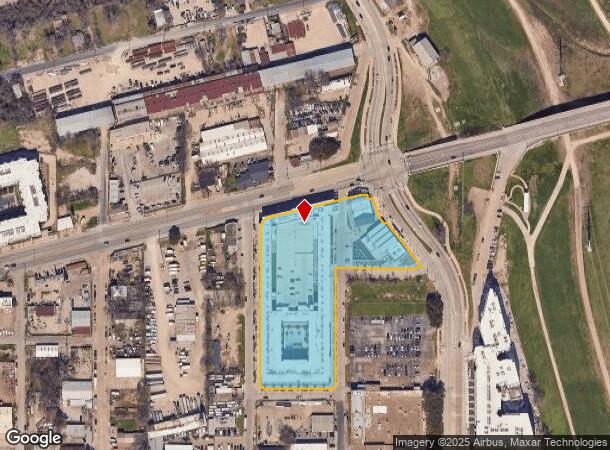  200 W Commerce St, Dallas, TX Parcel Map