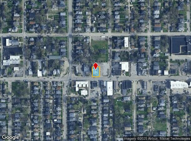 2828 E 10Th St, Indianapolis, IN Parcel Map