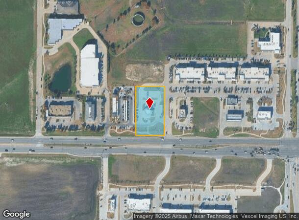 2201 E University Dr, Prosper, TX Parcel Map