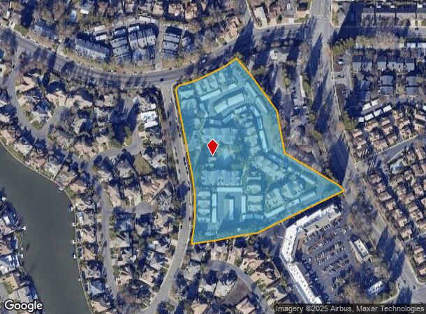 1070 Lake Front Dr, Sacramento, CA Parcel Map