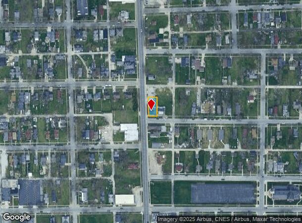  2033 Lafayette St, Fort Wayne, IN Parcel Map