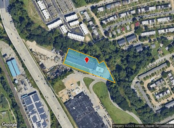  1600 W 41St St, Baltimore, MD Parcel Map