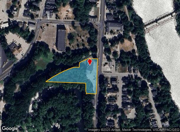 301 Main St, Auburn, ME Parcel Map