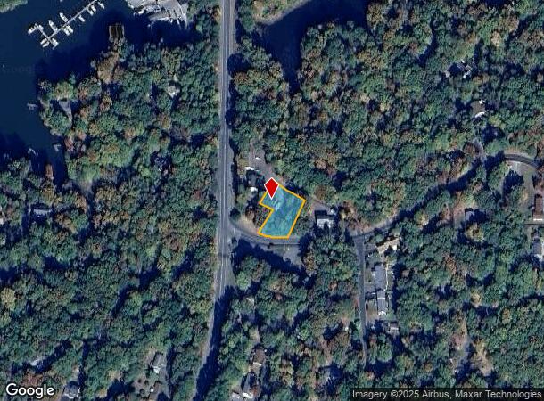  300 Clubhouse Dr, Lusby, MD Parcel Map