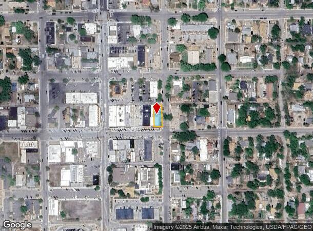 144 E 3Rd St, Rifle, CO Parcel Map