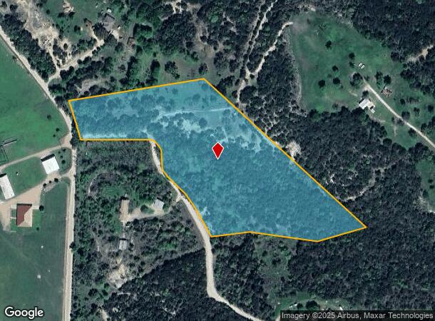 3310 Cr, Valley Mills, TX Parcel Map