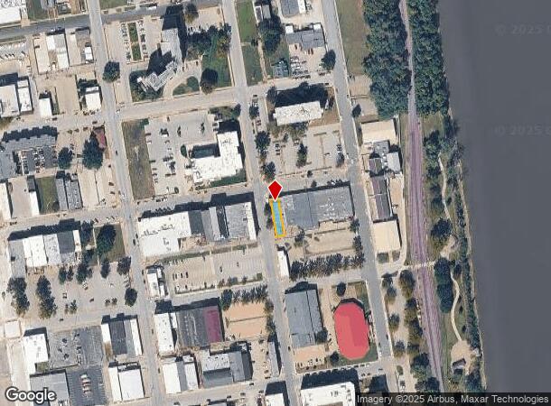  121 Delaware St, Leavenworth, KS Parcel Map