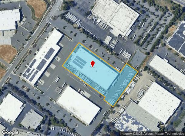  1490 Cader Ln, Petaluma, CA Parcel Map