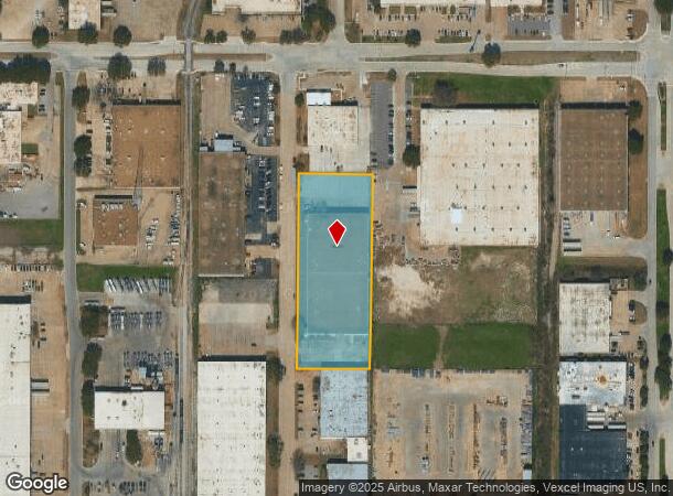 816 111Th St, Arlington, TX Parcel Map