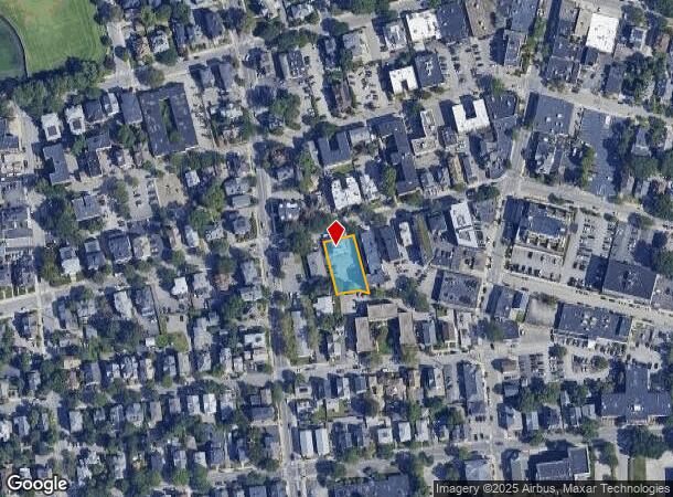  207 Waterman St, Providence, RI Parcel Map
