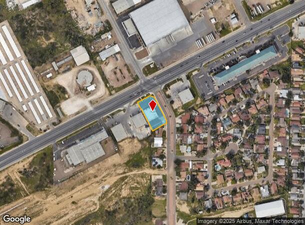  3919 Jaime Zapata Memorial Hwy, Laredo, TX Parcel Map