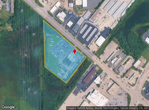  1911 Plainfield Rd, Crest Hill, IL Parcel Map