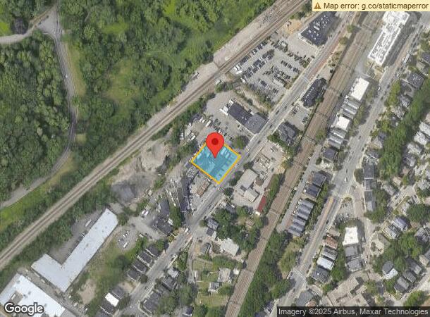  3867 Washington St, Roslindale, MA Parcel Map