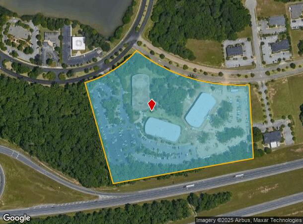  7480 Halcyon Pointe Dr, Montgomery, AL Parcel Map