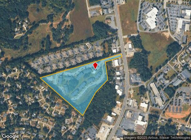 100 Shadow Creek Ln, Anderson, SC Parcel Map