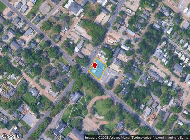  107 E University Ave, Lafayette, LA Parcel Map