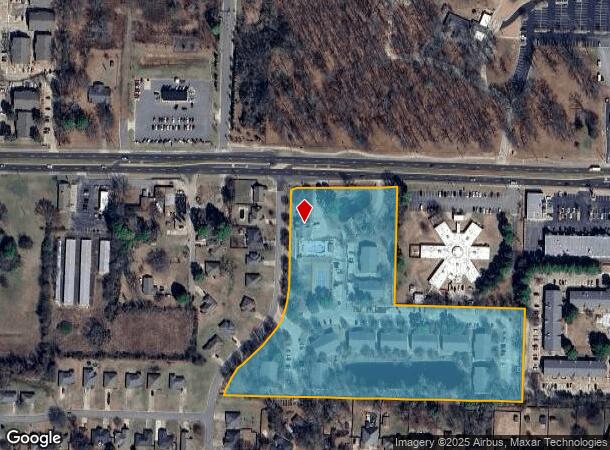 2695 Dave Ward Dr, Conway, AR Parcel Map