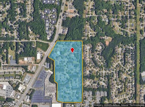 3555 Austell Rd Sw, Marietta, GA Parcel Map