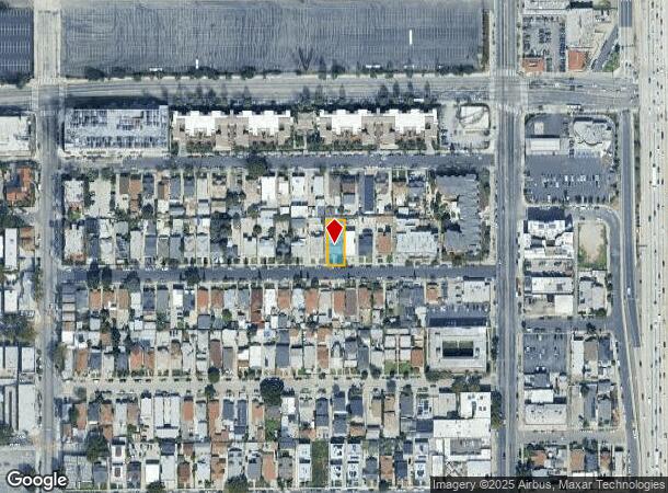 605 W 41St St, Los Angeles, CA Parcel Map