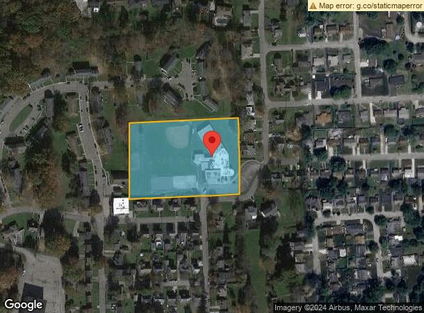  600 Mount Vernon Dr, Ellwood City, PA Parcel Map