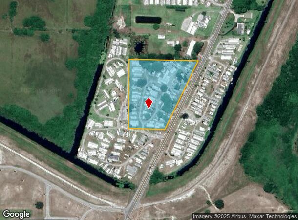 9751 Highway 78 W, Okeechobee, FL Parcel Map