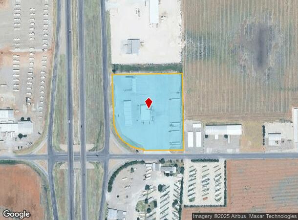 1402 N Highway 84, Slaton, TX Parcel Map