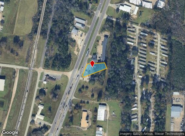 904 N Temple Dr, Diboll, TX Parcel Map