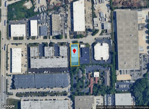  1745 W Cortland Ct, Addison, IL Parcel Map