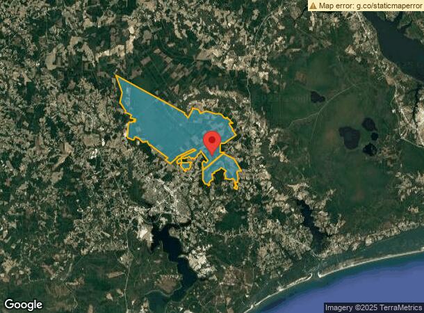  111 Forestry Center Cir, Jacksonville, NC Parcel Map